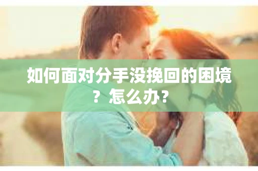 如何面对分手没挽回的困境?怎么办? 如何面对分手没挽回的困境?怎么办?