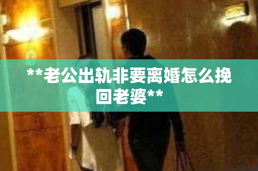 **老公出轨非要离婚怎么挽回老婆**
