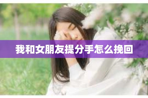 我和女朋友提分手怎么挽回