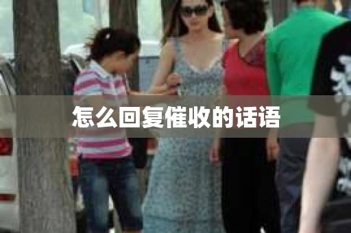 怎么回复催收的话语