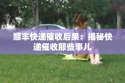 顺丰快递催收后果：揭秘快递催收那些事儿