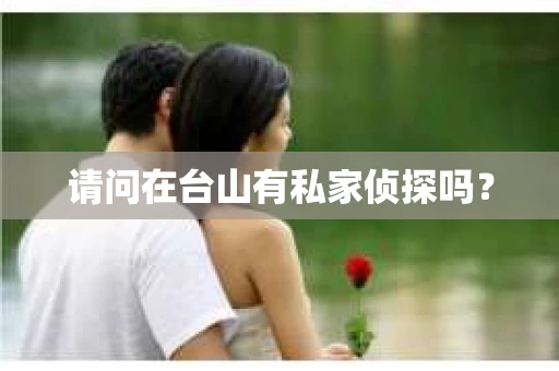 请问在台山有私家侦探吗？