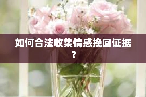 如何合法收集情感挽回证据? 如何合法收集情感挽回证据?