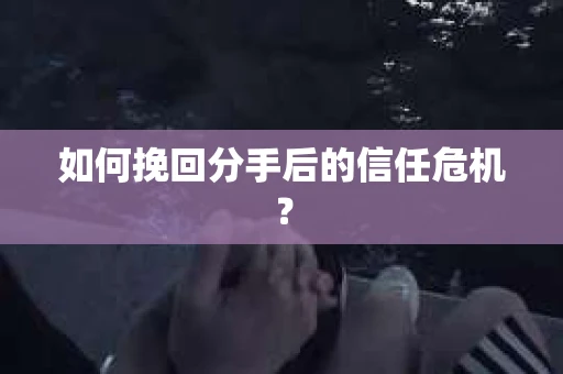 如何挽回分手后的信任危机? 如何挽回分手后的信任危机?