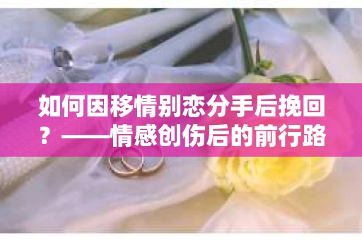 如何因移情别恋分手后挽回？——情感创伤后的前行路线图